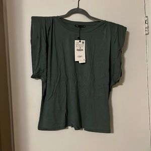 Shoulder Pad T-shirt